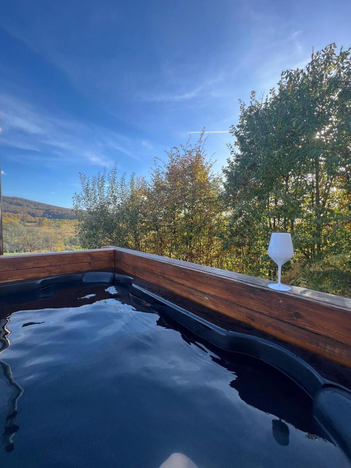 Le Chalet M - Cabana Cu O Panorama De Poveste. Surdesti  Exteriér fotografie