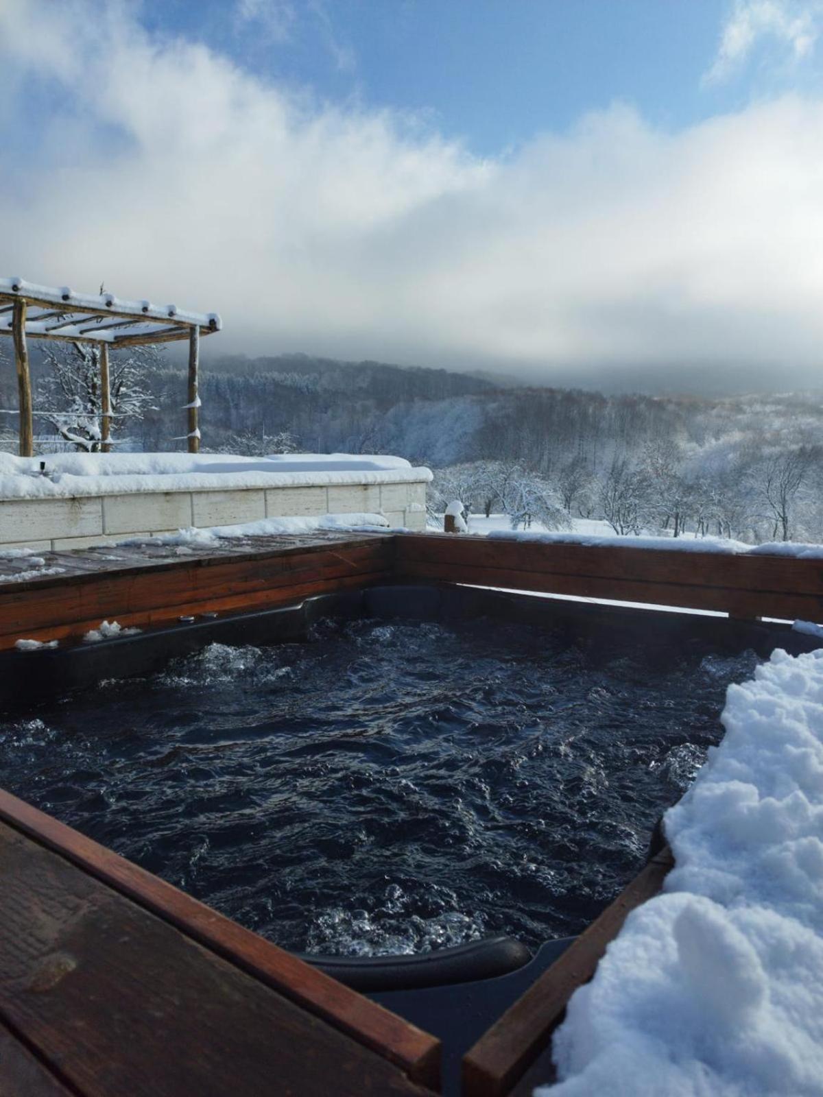 Le Chalet M - Cabana Cu O Panorama De Poveste. Surdesti  Exteriér fotografie